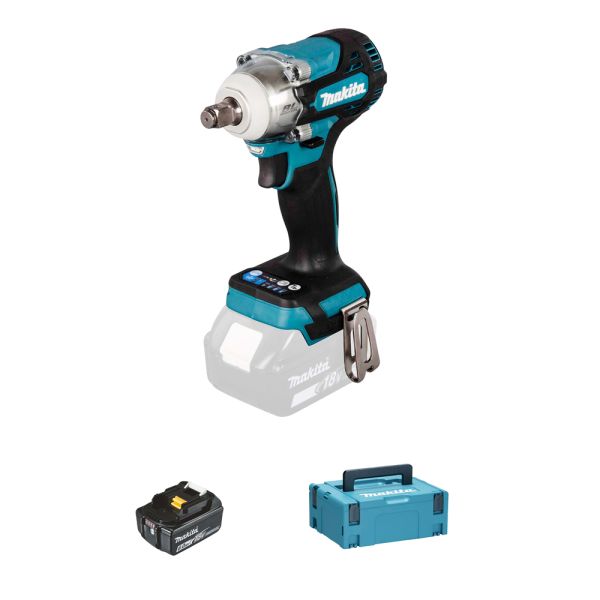 Makita DTW300G1J 1 x 6,0 Ah ohne Ladegerät - Akku Schlagschrauber 18 V