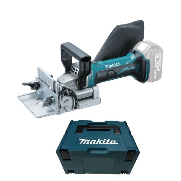 Makita DPJ180ZJ solo im Makpac - Akku Nutfräse 18 V