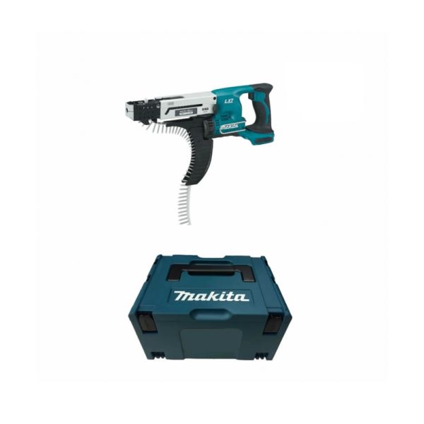 Makita DFR550ZJ solo im Makpac - Akku Magazinschrauber 18 V