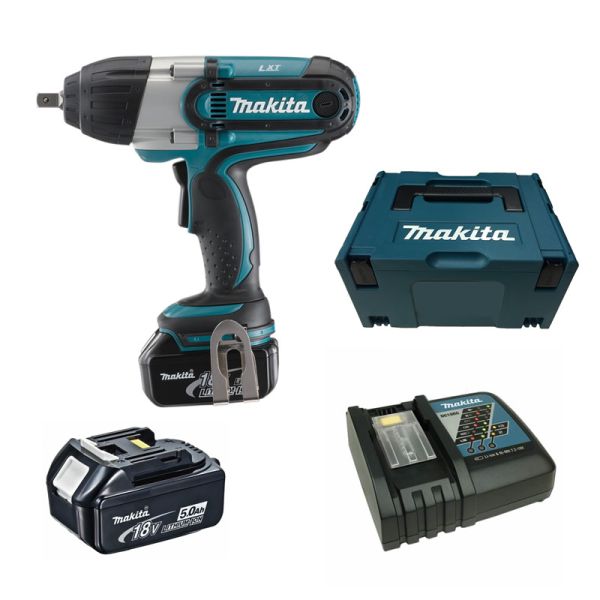 Makita DTW450RTJ 2 x 5,0 Ah - Akku Schlagschrauber 18 V