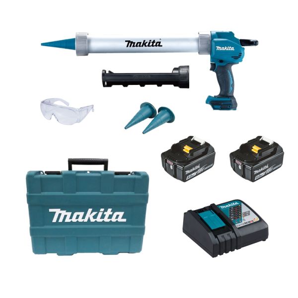 Makita DCG180RTEX 2 x 5,0 Ah - Akku Kartuschenpistole 18 V