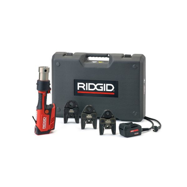 RIDGID RP 351-C inkl. V15/22/28 mm #67273 - Akku Radialpresse / Presswerkzeug
