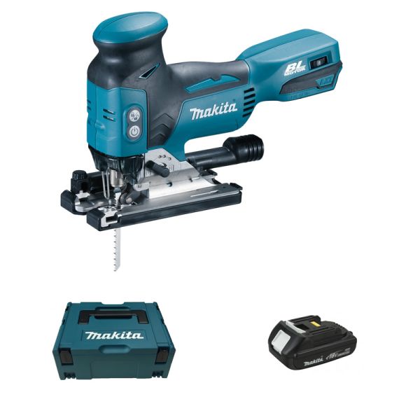 Makita DJV181Y1J 1 x 2,0 Ah im Makpac - Akku Pendelhubstichsäge 18 V