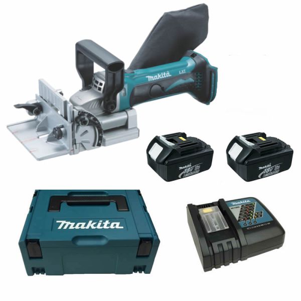 Makita DPJ180RFJ 2 x 3,0 Ah - Akku Nutfräse 18 V