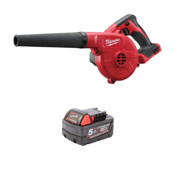 Milwaukee M18 BBL-501 1 x 5,0 Ah - M18™ Akku-Gebläse 18 V