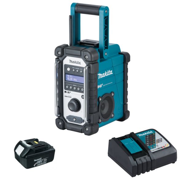 Makita DMR110 1 x 3,0 Ah - Akku Baustellenradio + Ladegerät