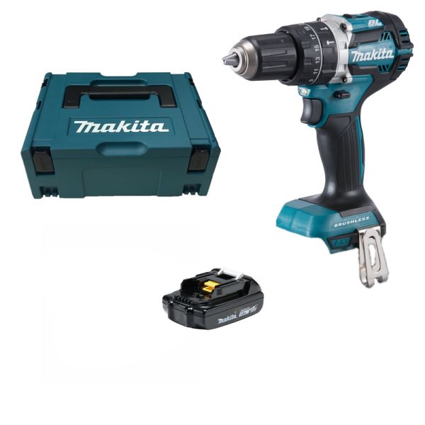 Makita DHP484Y1J 1 x 2,0 Ah - Akku Schlagbohrschrauber 18 V