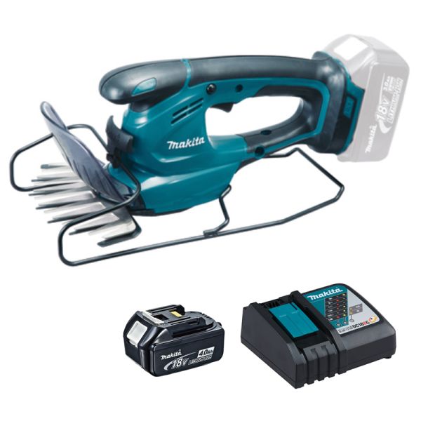 Makita DUM168RM 1 x 4,0Ah + Schnellladegerät - Akku Grasschere 18 V