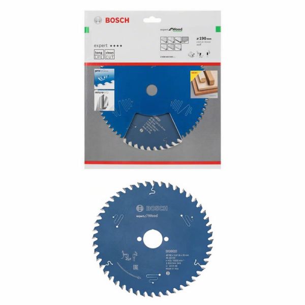 Bosch Kreissägeblatt 190 x 30 mm WZ 48 - Expert for Wood