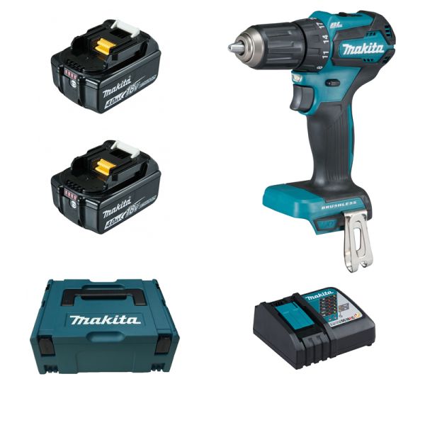 Makita DDF483RMJ 2 x 4,0 Ah - Akku Bohrschrauber 18 V