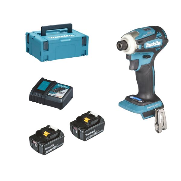 Makita DTD172RTJ 2 x 5,0 Ah – Akku Schlagschrauber 18 V