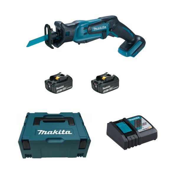 Makita DJR183RFJ 2 x 3,0 Ah - Akku Reciprosäge 18 V